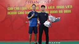 Chung kết giải Cầu Lông cán bộ, giáo viên, nhân viên ngành Giáo dục và Đào tạo quận Ba Đình