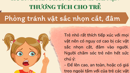 Hướng dẫn phòng tránh tai nạn thương tích cho trẻ