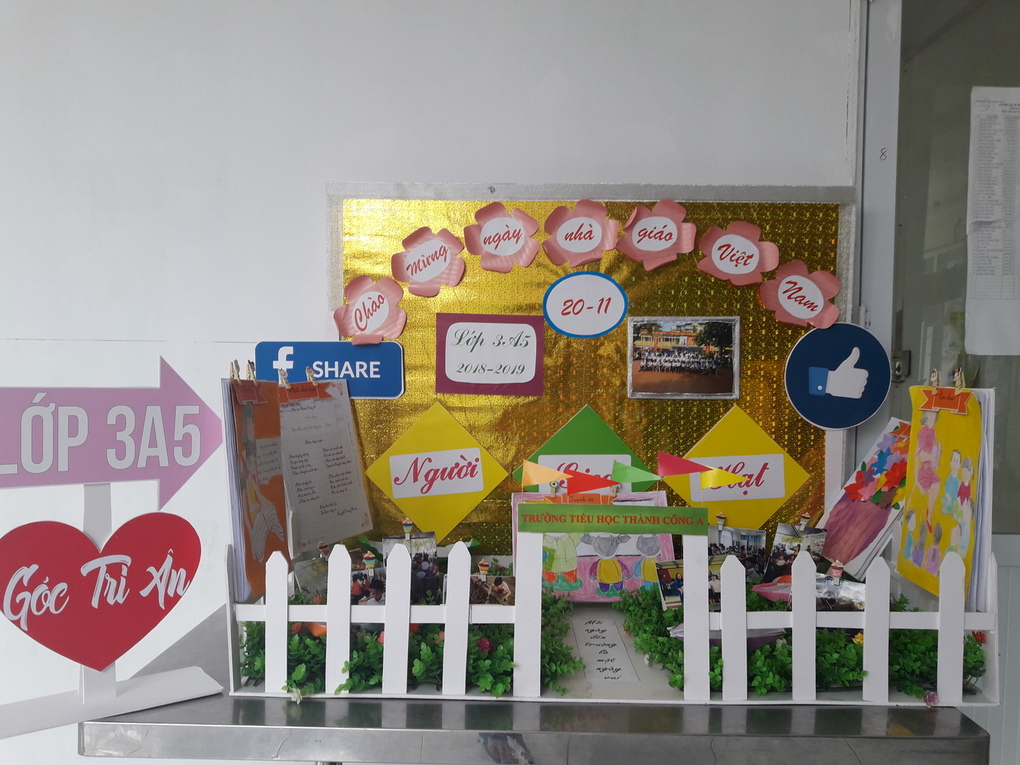 HÌNH ẢNH GÓC TRI ÂN CHÀO MỪNG NGÀY NHÀ GIÁO VIÊT NAM 2019