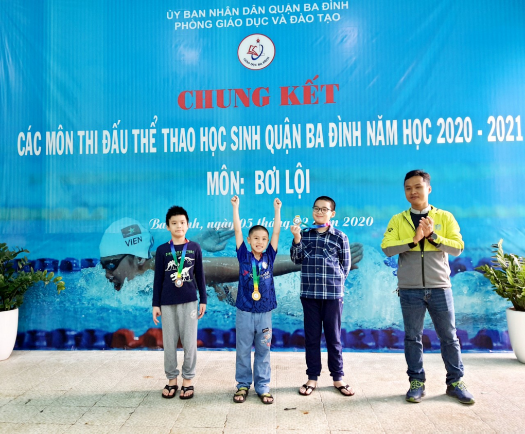 Những chú Kình Ngư nhỏ trường TH Thành Công A