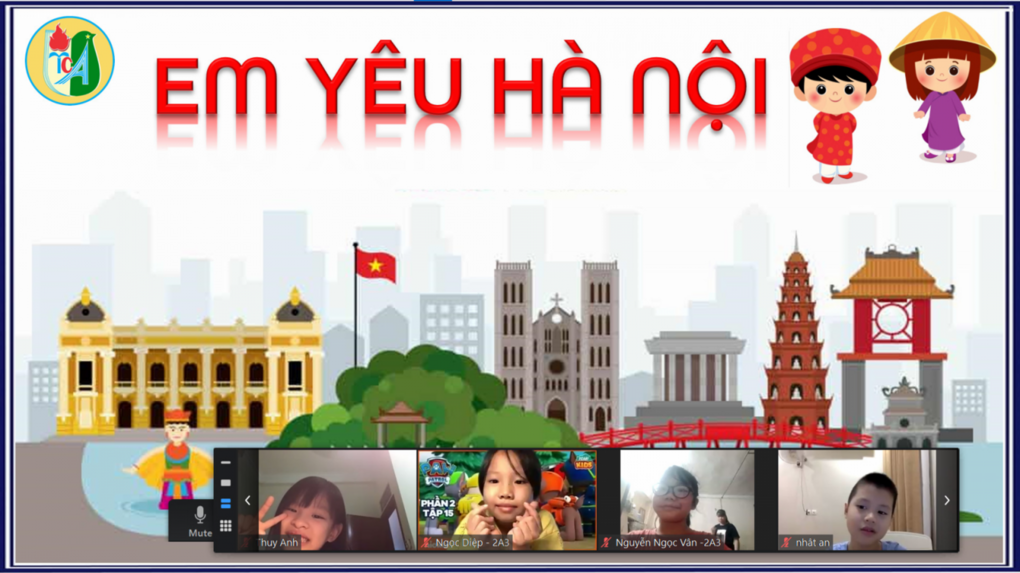 Liên đội Tiểu học Thành Công A tích cực tham gia sân chơi Tuổi thơ với chủ đề Chào mừng Ngày Giải phóng Thủ đô 10/10
