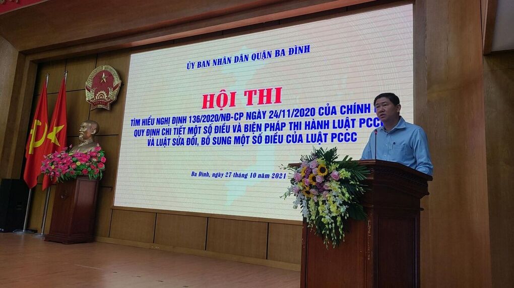 Công Đoàn trường TH Thành Công A tham gia Hội thi tìm hiểu Nghị định số 136/2020/NĐ-CP ngày 24/10/2021 của Chính phủ