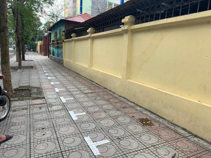 UBND quận Ba Đình lên phương án đảm bảo TTĐT - ATGT tại cổng trường các trường học trên địa bàn quận