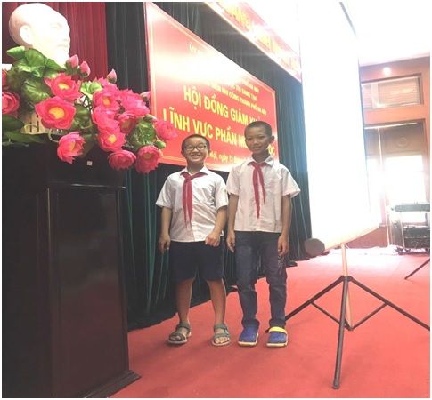 TIỂU HỌC THÀNH CÔNG A VỚI HỘI THI SÁNG TẠO THANH THIẾU NIÊN, NHI ĐỒNG - NĂM  2019