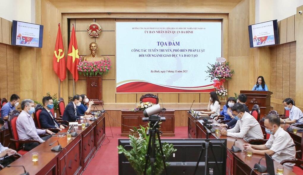 Quận Ba Đình: Nỗ lực xây dựng “trường học hạnh phúc, an toàn”