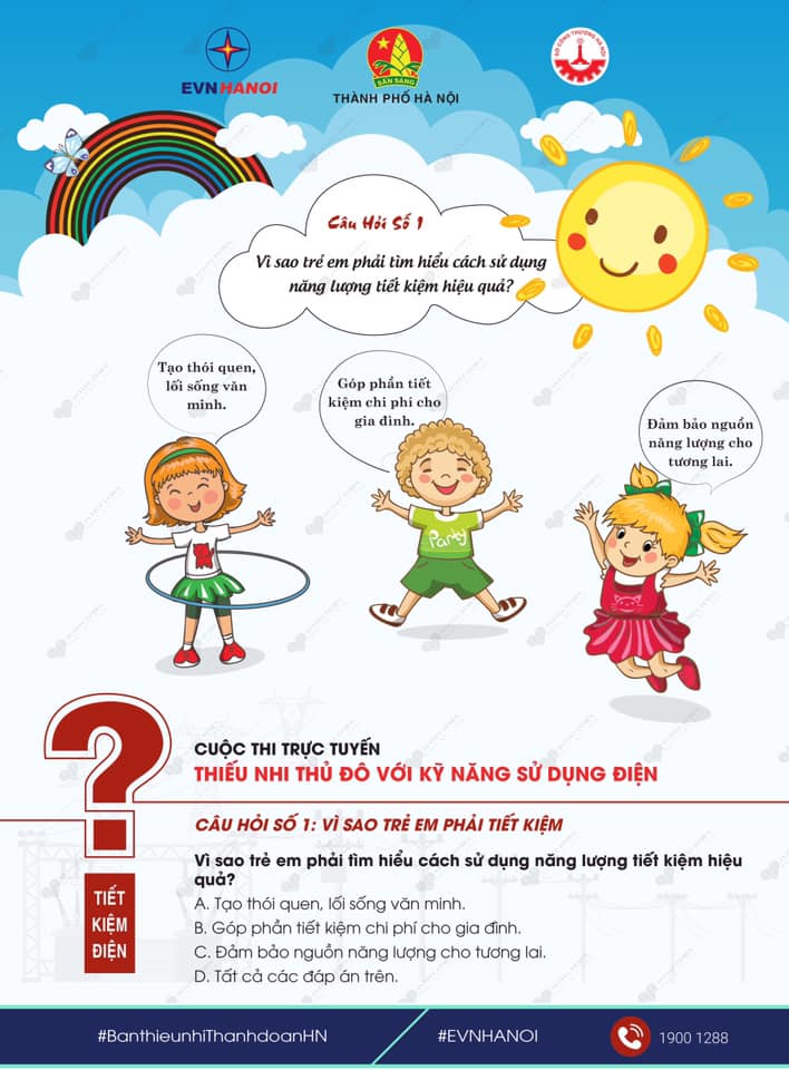 Trường TH Thành Công A phát động cuộc thi "Tìm hiểu kỹ năng sử dụng điện"