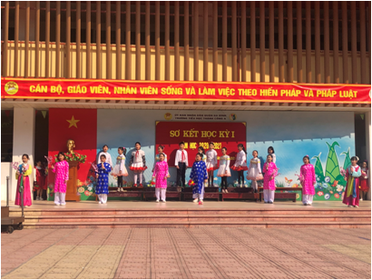 Trường TH Thành Công A tổ chức Sơ kết học kỳ I năm học 2020 – 2021