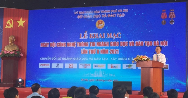 Trường Tiểu học Thành Công A tham gia Ngày hội Công nghệ thông tin ngành Giáo dục và Đào tạo Hà Nội lần thứ V – năm 2021