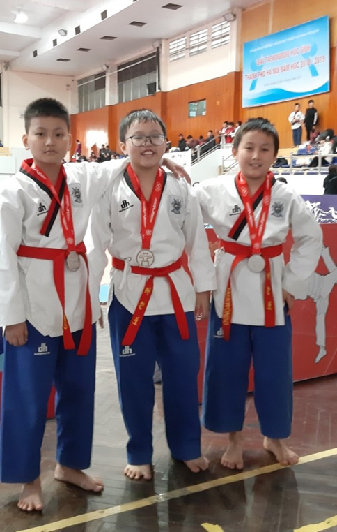 GIẢI TAEKWONDO HỌC SINH THÀNH PHỐ HÀ NỘI NĂM HỌC 2018 – 2019
