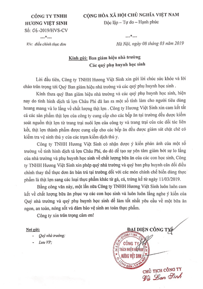 Thông báo