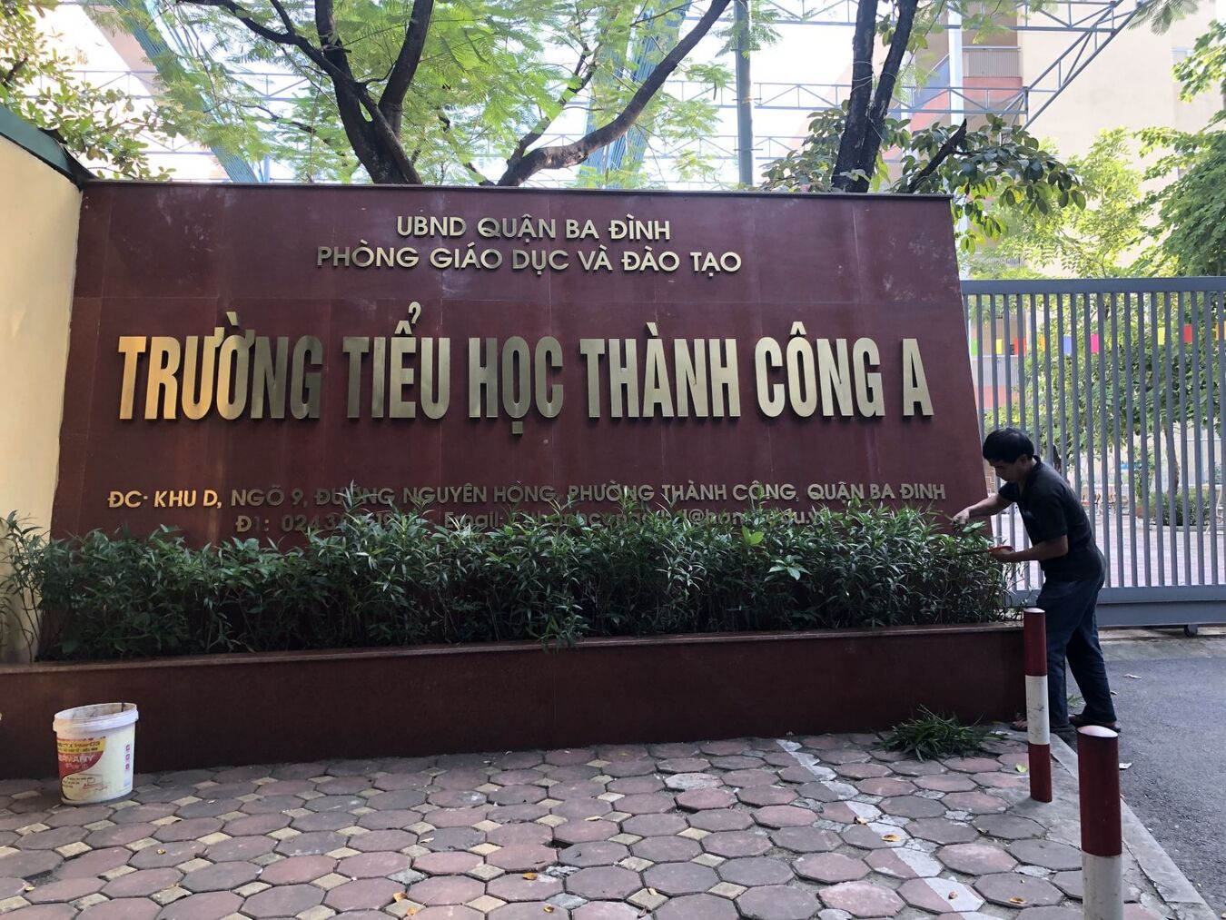 Trường TH Thành Công A sẵn sàng đón học sinh quay trở lại trường