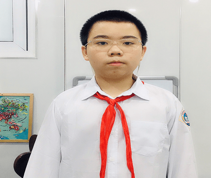 Đức Khôi chàng trai giàu nghị lực của lớp 5A3