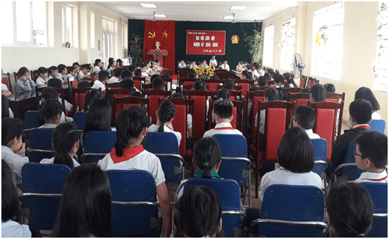 ĐẠI HỘI LIÊN ĐỘI TRƯỜNG TIỂU HỌC THÀNH CÔNG A