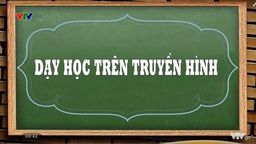 Lịch phát sóng các chương trình dạy học khối lớp 1 và khối 2 trên truyền hình