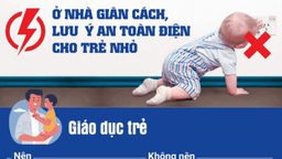 Ở nhà giãn cách, lưu ý an toàn điện cho trẻ nhỏ