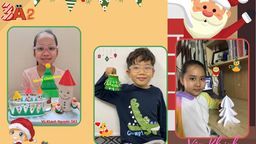 Cùng các con học sinh trường TH Thành Công A tham gia "Christmas Challenge" 2021