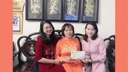 Công đoàn nhà trường thăm hỏi các nhà giáo nghỉ hưu nhân dịp Tết Nhâm Dần
