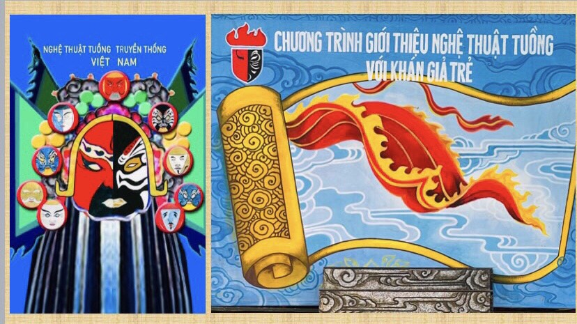 Giới thiệu nghệ thuật Tuồng với các em học sinh trường TH Thành Công A