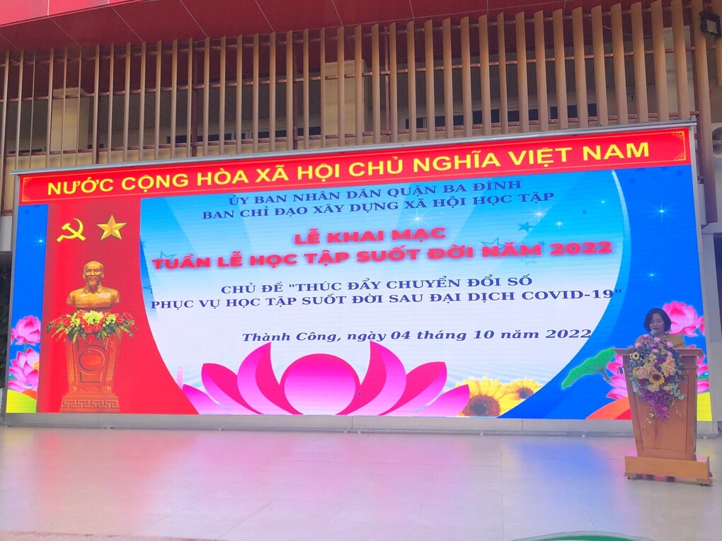 Khai mạc "Tuần lễ hưởng ứng học tập suốt đời" năm 2022