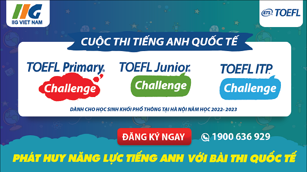 Danh sách đăng kí vòng 1 vòng trải nghiệm trực tuyến - TOEFL PRIMARY CHALLENGE 2022-2023