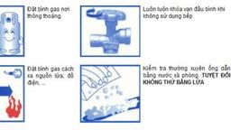 Khuyến cáo bảo đảm an toàn phòng cháy trong sử dụng Gas