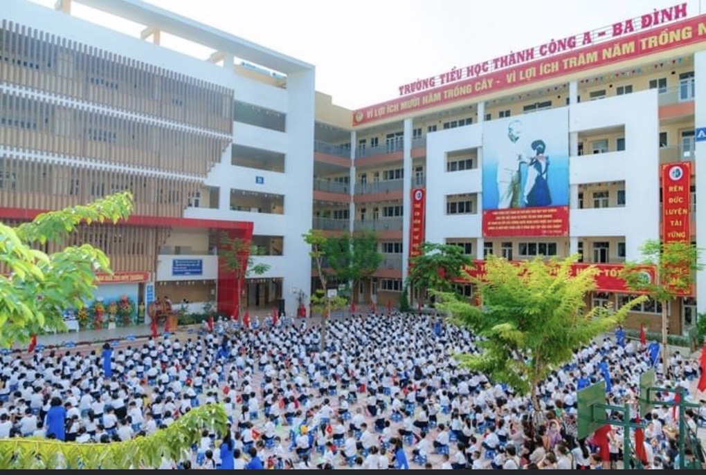 Trường TH học Thành Công A công khai quỹ “Tấm lòng vàng” của các bậc phụ huynh khối lớp 1 năm học 2022 - 2023