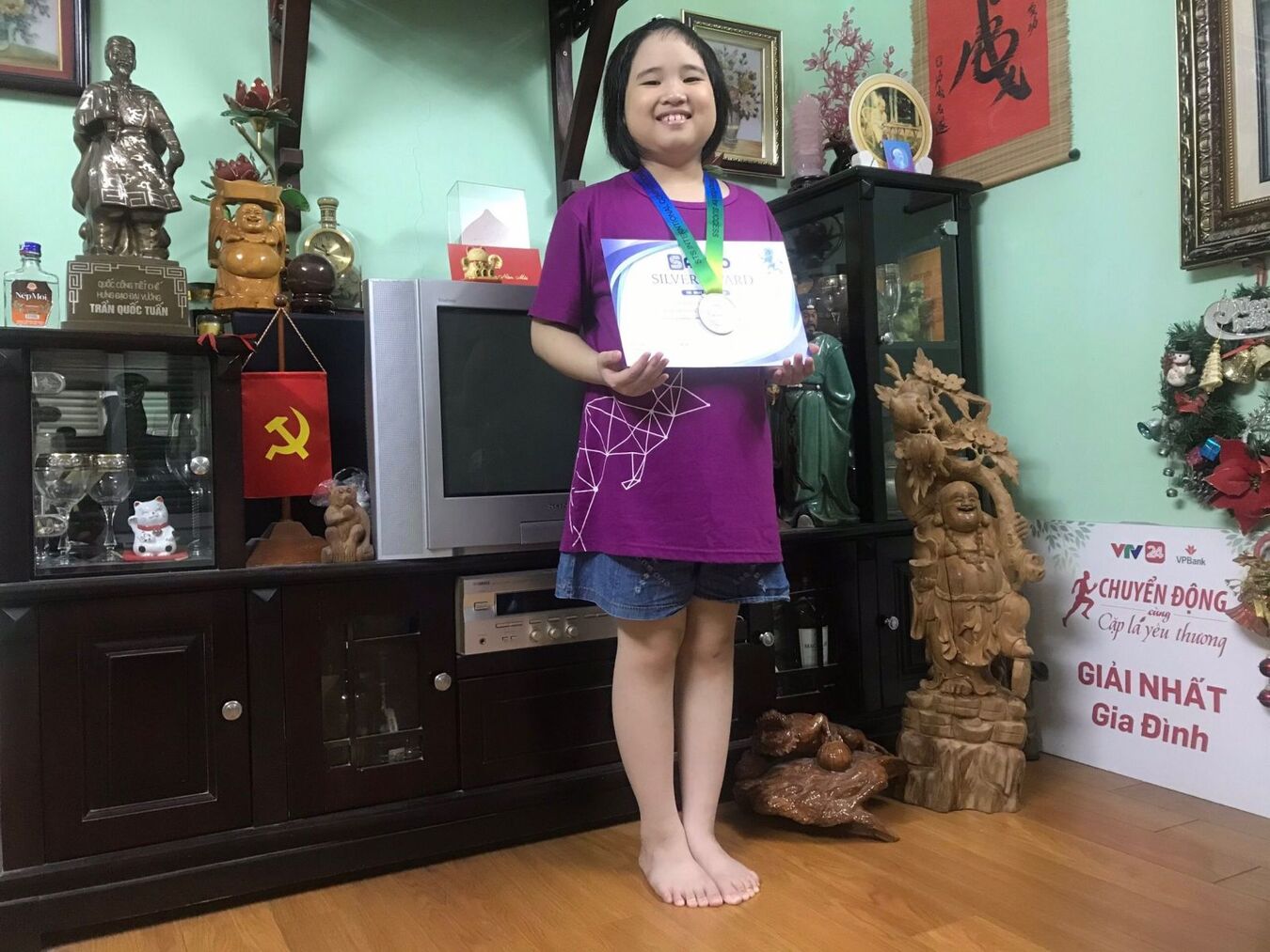 Nguyễn Hoàng Bảo Trân - Cô học trò "bén duyên” với nhiều giải thưởng