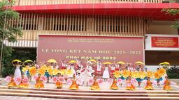 Lễ Tổng kết năm học 2021 – 2022 đầy cảm xúc của thầy và trò trường TH Thành Công A