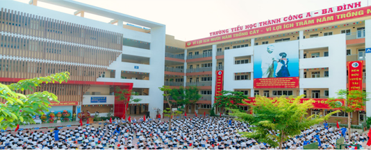 Trường Tiểu học Thành Công A – Ngôi trường của ước mơ và lòng nhân ái