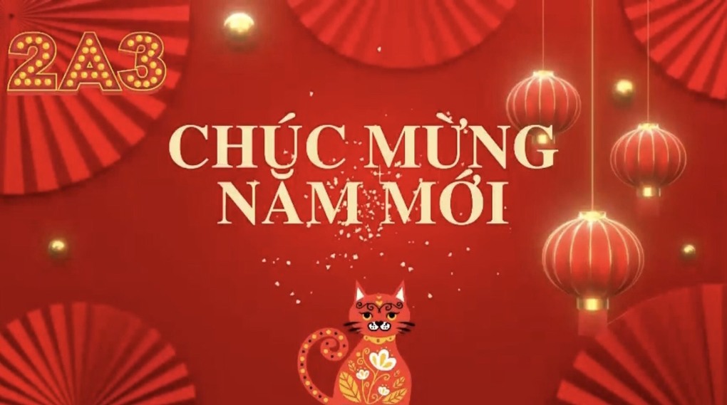 Lớp 2A3 Chào xuân 2023