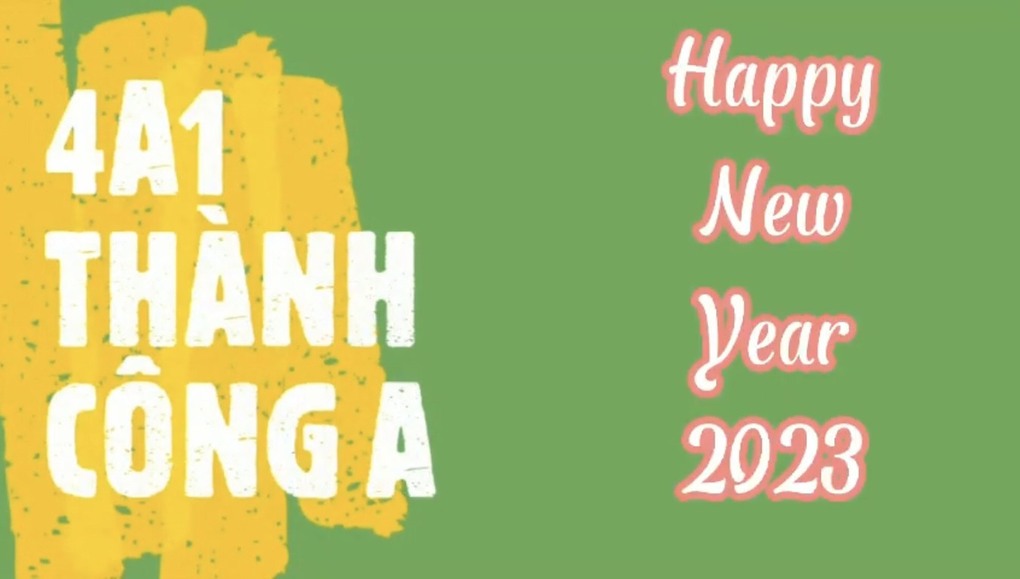 Lớp 4A1 Chào xuân 2023