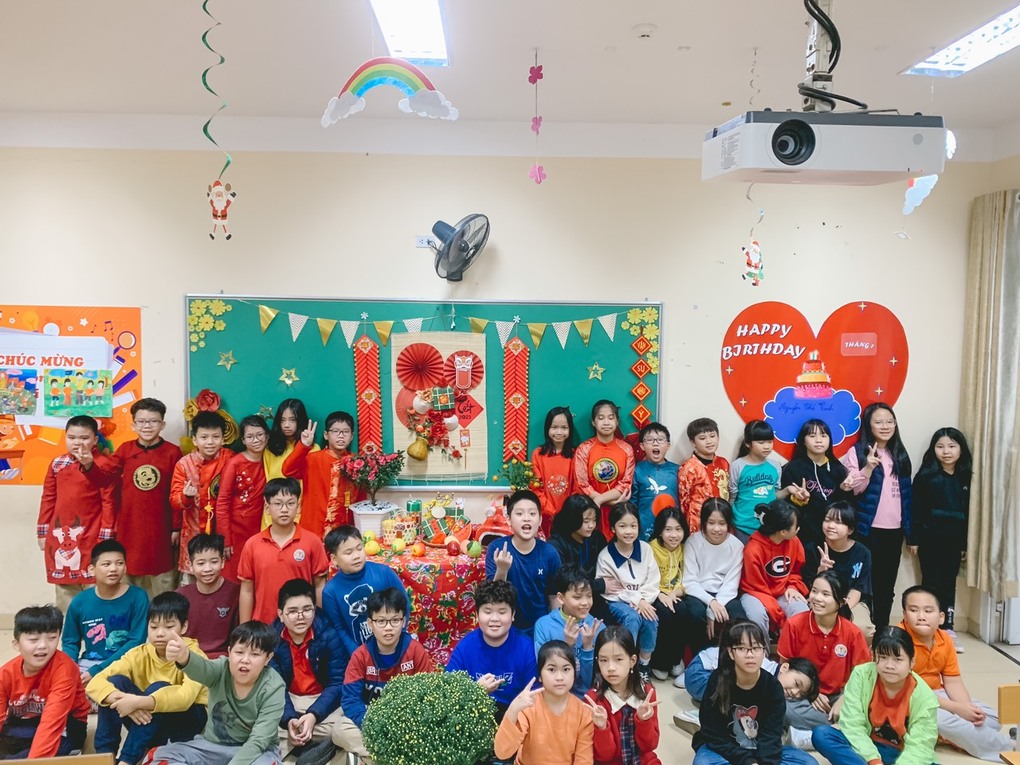 Lớp 5A6 Chào xuân 2023