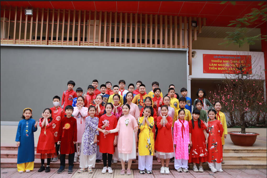 Lớp 5A3 Chào xuân 2023