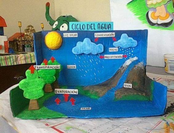 Ý tưởng STEM dạy học về chu trình của nước (the water cycle).