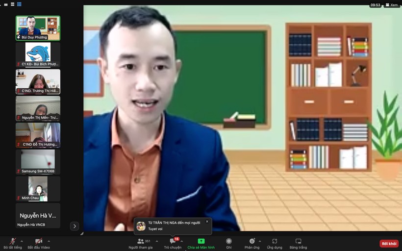 Video clip buổi tập huấn khai thác ứng dụng ChatGPT vào trong công tác quản lý và dạy học