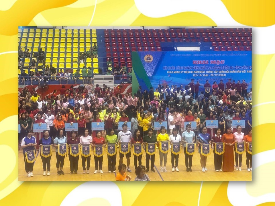 Công đoàn viên trường Tiểu học Thành Công A tích cực tham gia Hội khỏe Công nhân viên chức người lao động quận Ba Đình năm 2024