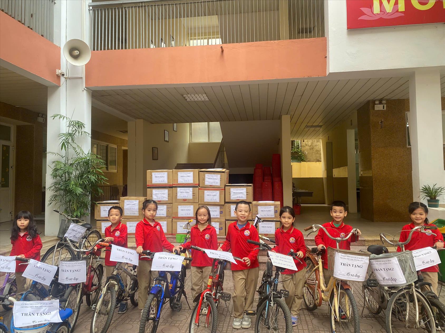 Trường Tiểu học Thành Công A đồng hành cùng Dự án "Leng Keng tới trường"
