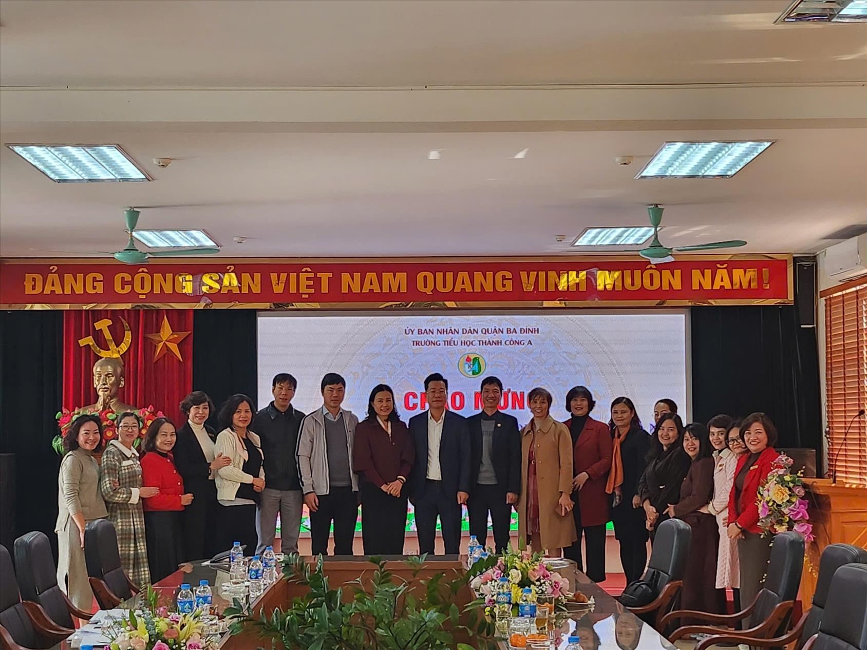 Trường Tiểu học Thành Công A đón Đoàn đánh giá ngoài của Sở GD&ĐT Hà Nội về kiểm định chất lượng giáo dục năm 2024.