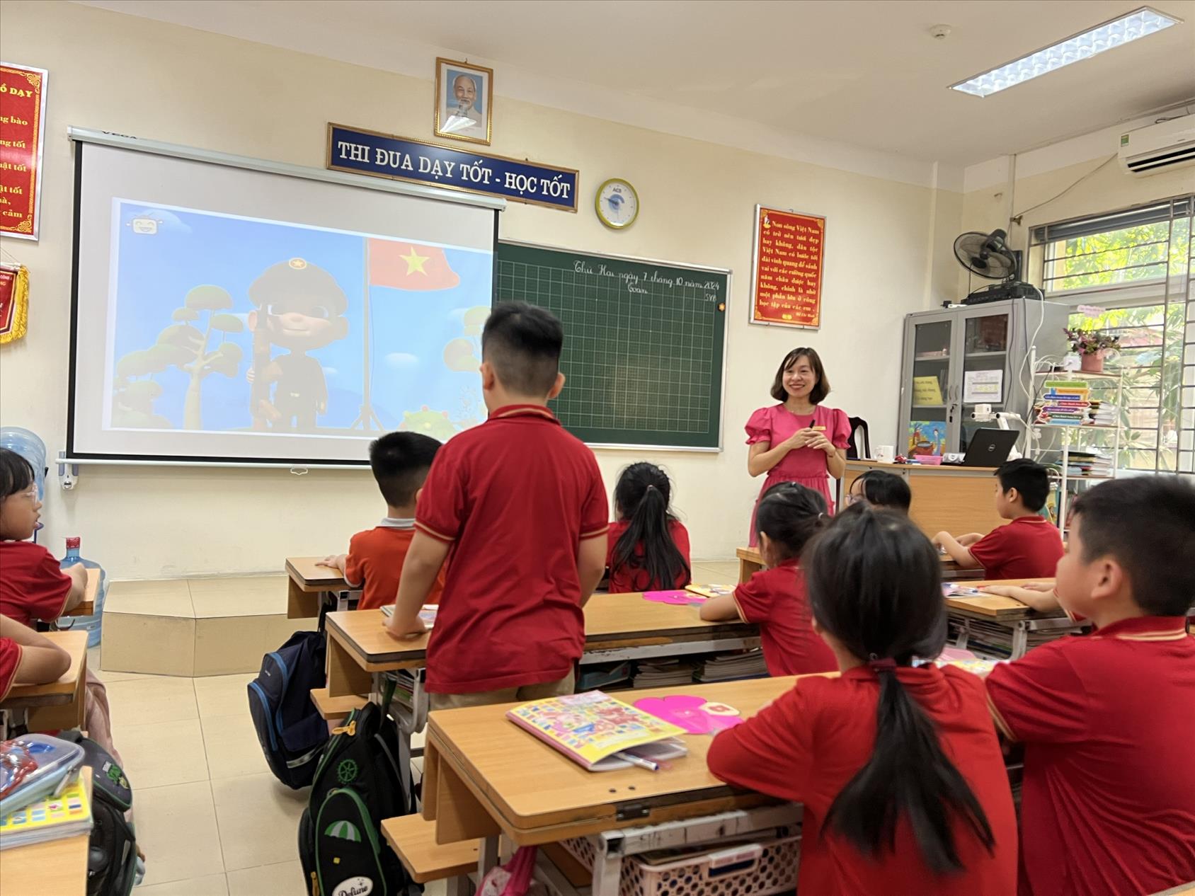 Khối 3 Trường Tiểu học Thành Công A với phong trào “Hội giảng - Hội học”