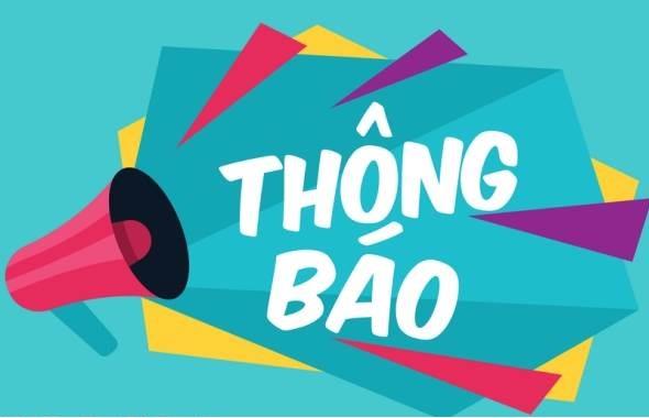 THÔNG BÁO Về việc nghỉ do bão số 11 (Cơn bão Matmo)