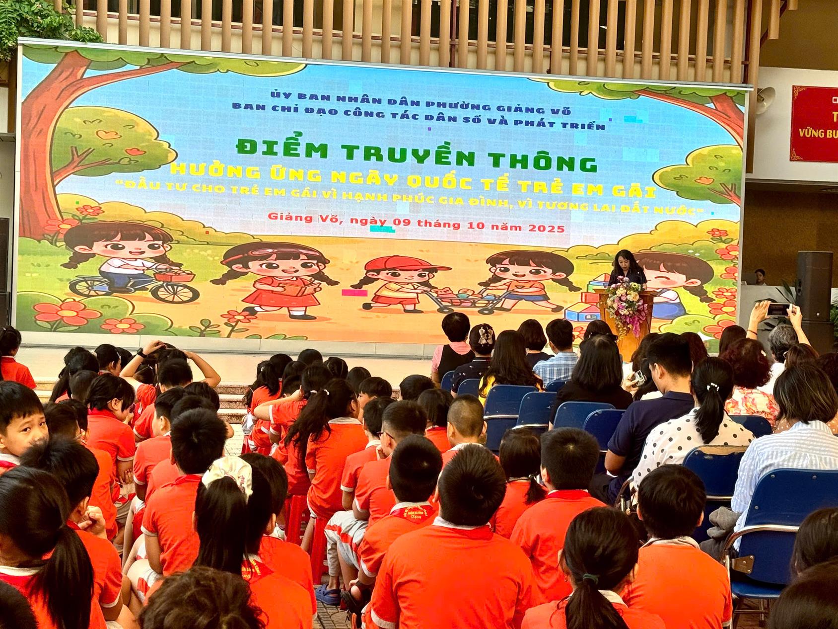 Hưởng ứng Ngày Quốc tế trẻ em gái 11/10/2025