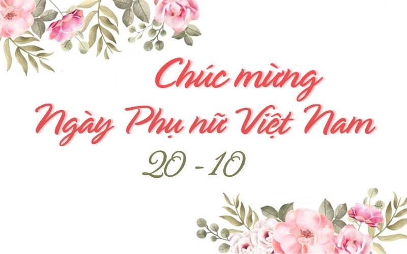 Học sinh khối 3 trường Tiểu học Thành Công A chào mừng Ngày Phụ nữ Việt Nam 20/10