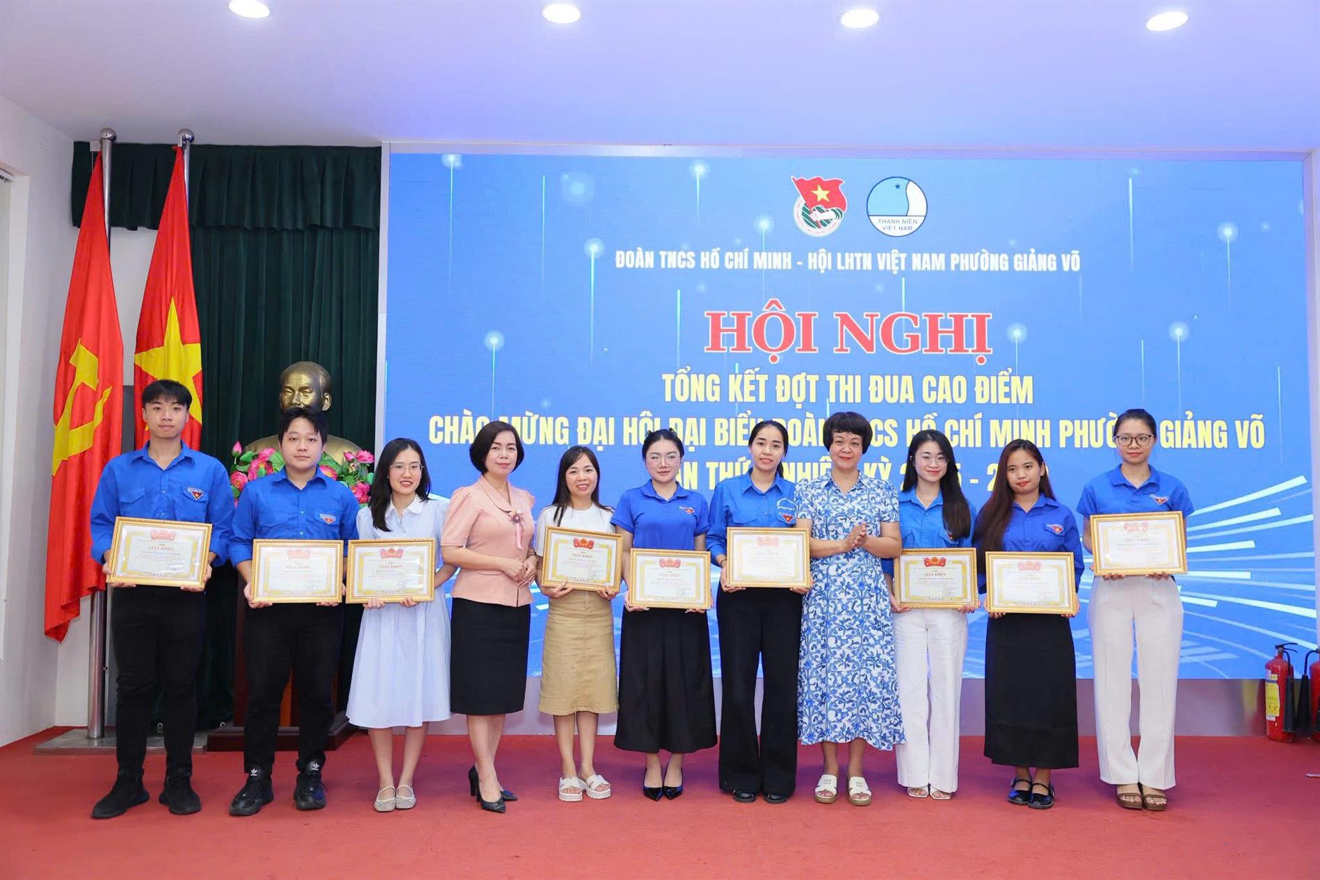 Niềm vui từ Đại hội Đoàn phường Giảng Võ – Dấu ấn đáng nhớ của Chi đoàn Trường Tiểu học Thành Công A