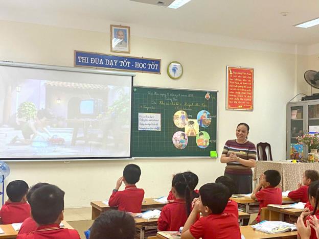 Tỏa sáng tinh thần đổi mới trong hội giảng khối 3 trường Tiểu học Thành Công A