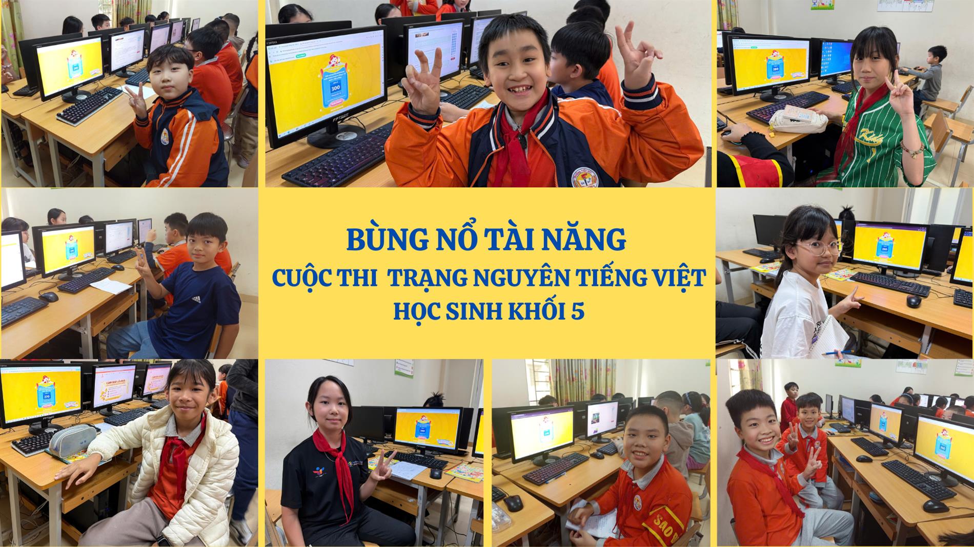 Học sinh Khối 5 trường Tiểu học Thành Công A thăng hoa tại sân chơi Trạng Nguyên Tiếng Việt: Khi bản lĩnh và trí tuệ cùng tỏa sáng