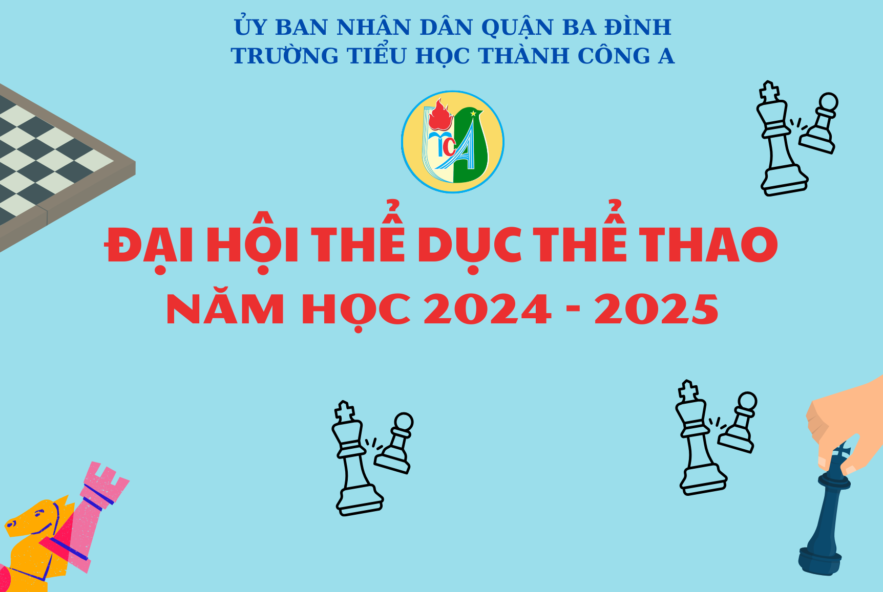 Trường Tiểu học Thành Công A tổ chức Giải Cờ vua – Đại hội thể dục thể thao năm học 2024 - 2025