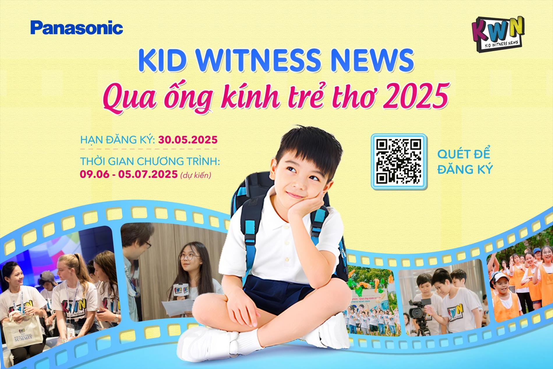 "Qua ống kính trẻ thơ" - Mùa hè sáng tạo cùng Panasonic