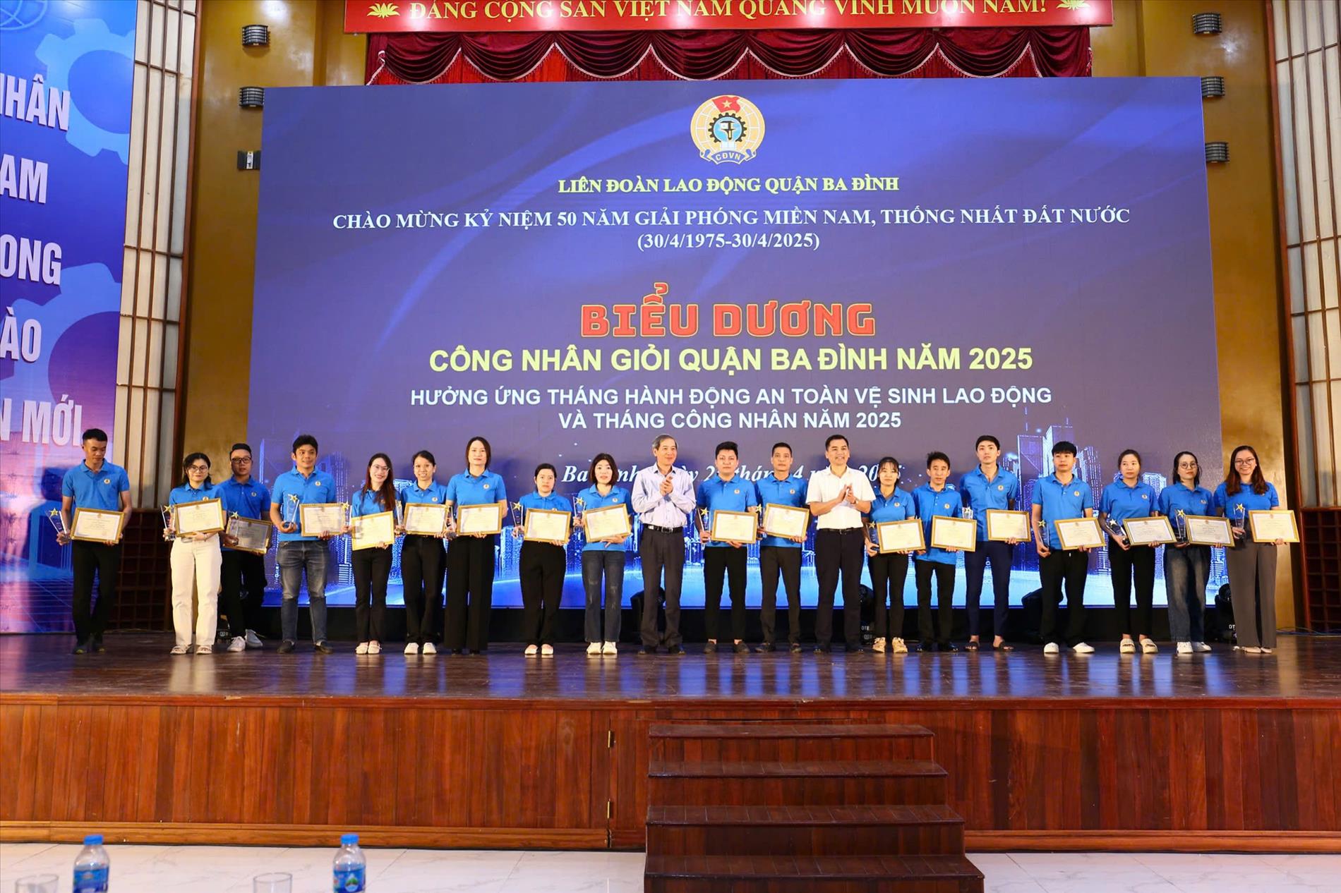 Sôi nổi ngày Hội Công nhân viên chức lao động quận Ba Đình năm 2025