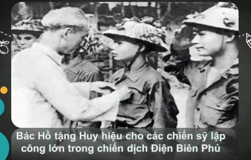 GTS Tháng 4 - Tấm huy hiệu của Bác Hồ