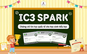 Trường Tiểu học Thành Công A thông báo thi chứng chi Tin học quốc tế IC3 Spark, IC3 cho học sinh quận Ba Đình